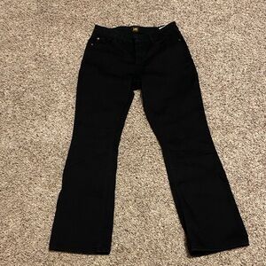 Lee Women's Classic Black Flare Jeans